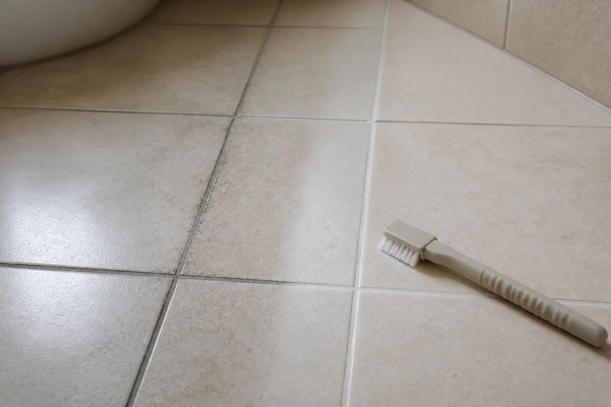 Nettoyer un joint de carrelage : la méthode par salissure